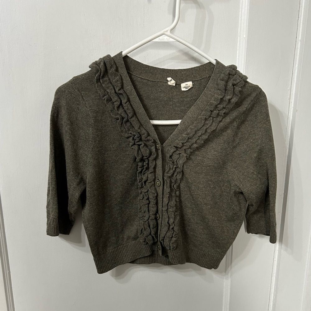 Moth Cropped Cardigan